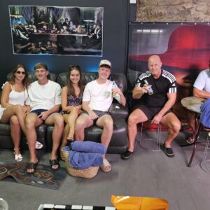 A memorable part of their Dominica Trip.